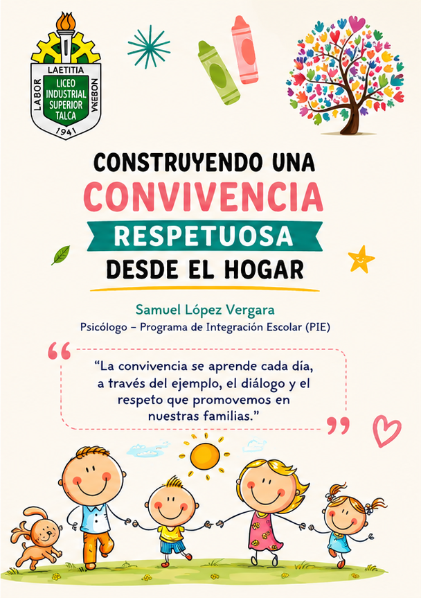 Construyendo una convivencia respetuosa desde el hogar